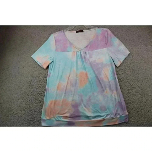 Avid Love Women's Pajama Set- Top & Shorts-Size Small - Picture 4 of 7